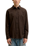 Camicia Jack & Jones Marrone Field a maniche lunghe 12298562 /Mulch JACK & JONES 