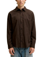 Camicia Jack & Jones Marrone Field a maniche lunghe 12298562 /Mulch JACK & JONES 