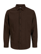 Camicia Jack & Jones Marrone Field a maniche lunghe 12298562 /Mulch JACK & JONES 