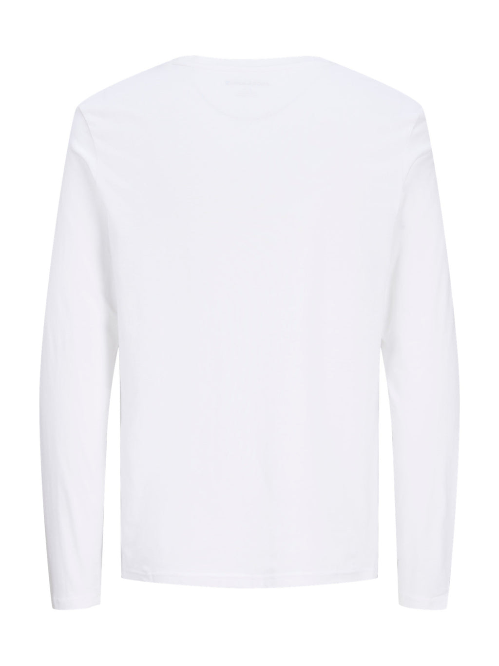 T-shirt Jack & Jones Buster Bianco a maniche lunghe 12298620 /BRIGHT WHITE JACK & JONES 