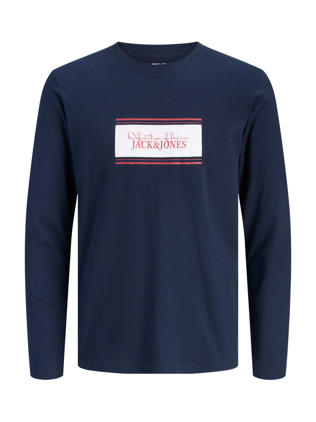 T-shirt Jack & Jones Buster Blu a maniche lunghe 12298620 /NAVY BLAZER JACK & JONES 
