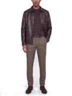 Chino Jack & Jones Marrone Ollie slim 12298677 /Cocoa JACK & JONES 