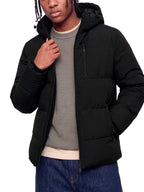 Piumino Jack & Jones Becks Nero con cappuccio 12298858 /Black JACK & JONES 