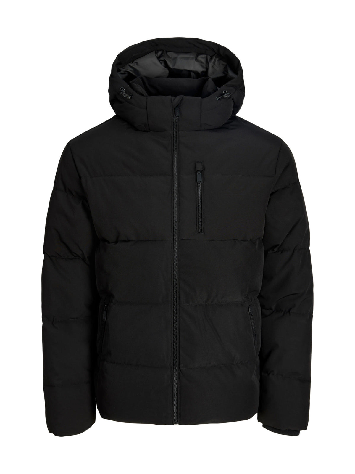 Piumino Jack & Jones Becks Nero con cappuccio 12298858 /Black JACK & JONES 