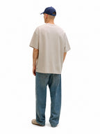 T-shirt Jack & Jones Barron Beige oversize 12298906 /Moonbeam JACK & JONES 