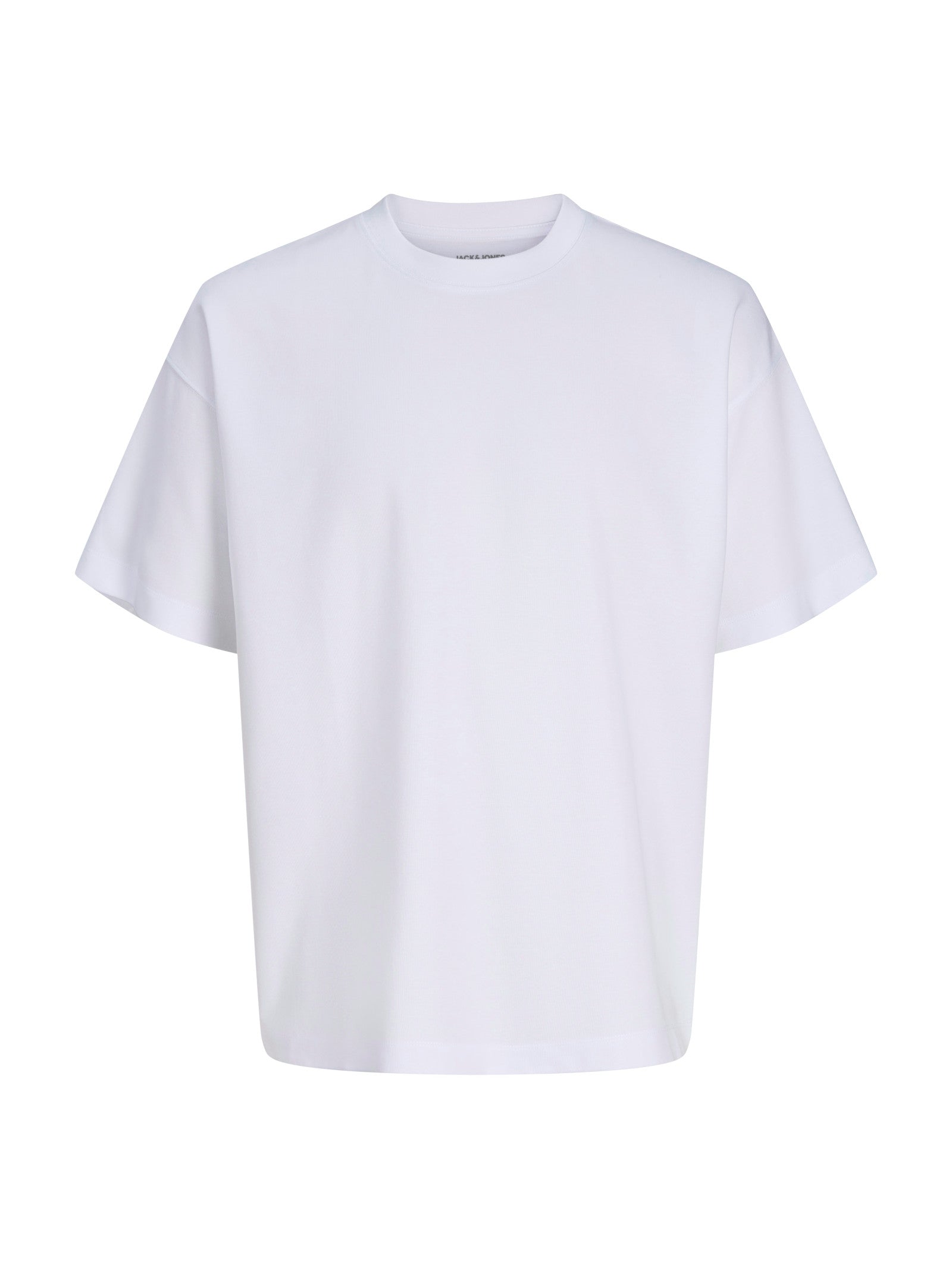 T-shirt Jack & Jones Barron Bianca oversize 12298906 /White JACK & JONES 