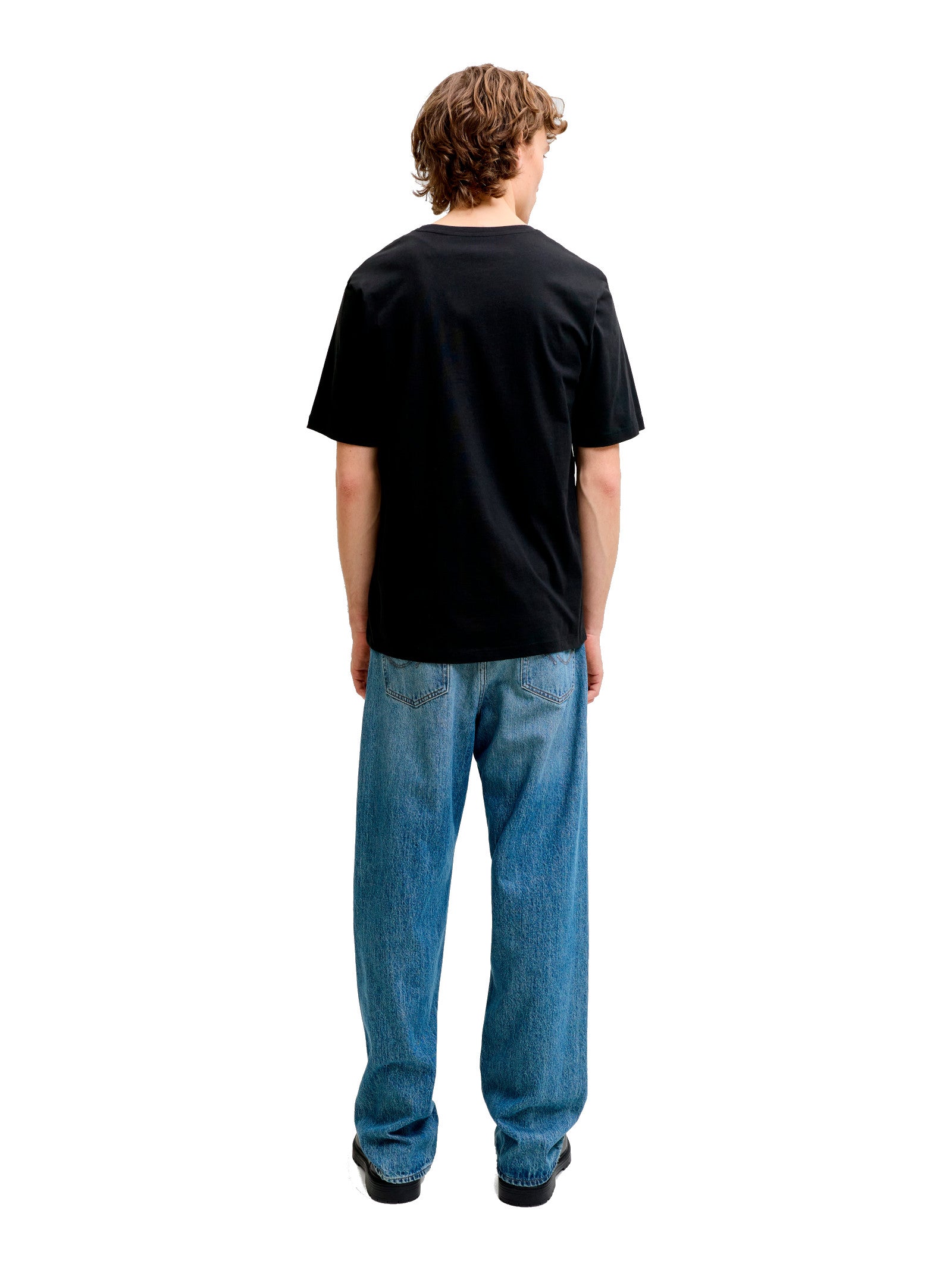 T-shirt Jack & Jones Logo Nero 12299017 /Black JACK & JONES 