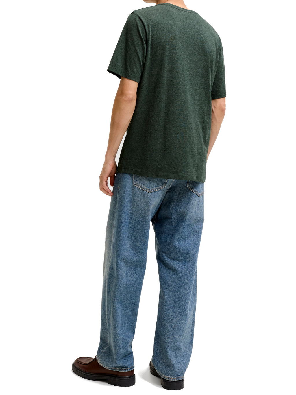 T-shirt Jack & Jones Blu logo 12299017 /Scarab JACK & JONES 