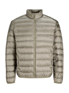 Piumino Jack & Jones Berg Verde con trapuntatura orizzontale 12299065 /Vetiver JACK & JONES 