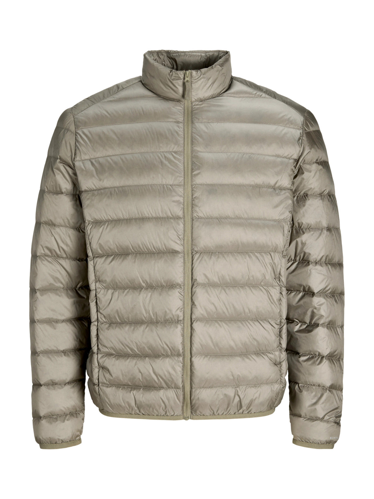 Piumino Jack & Jones Berg Verde con trapuntatura orizzontale 12299065 /Vetiver JACK & JONES 