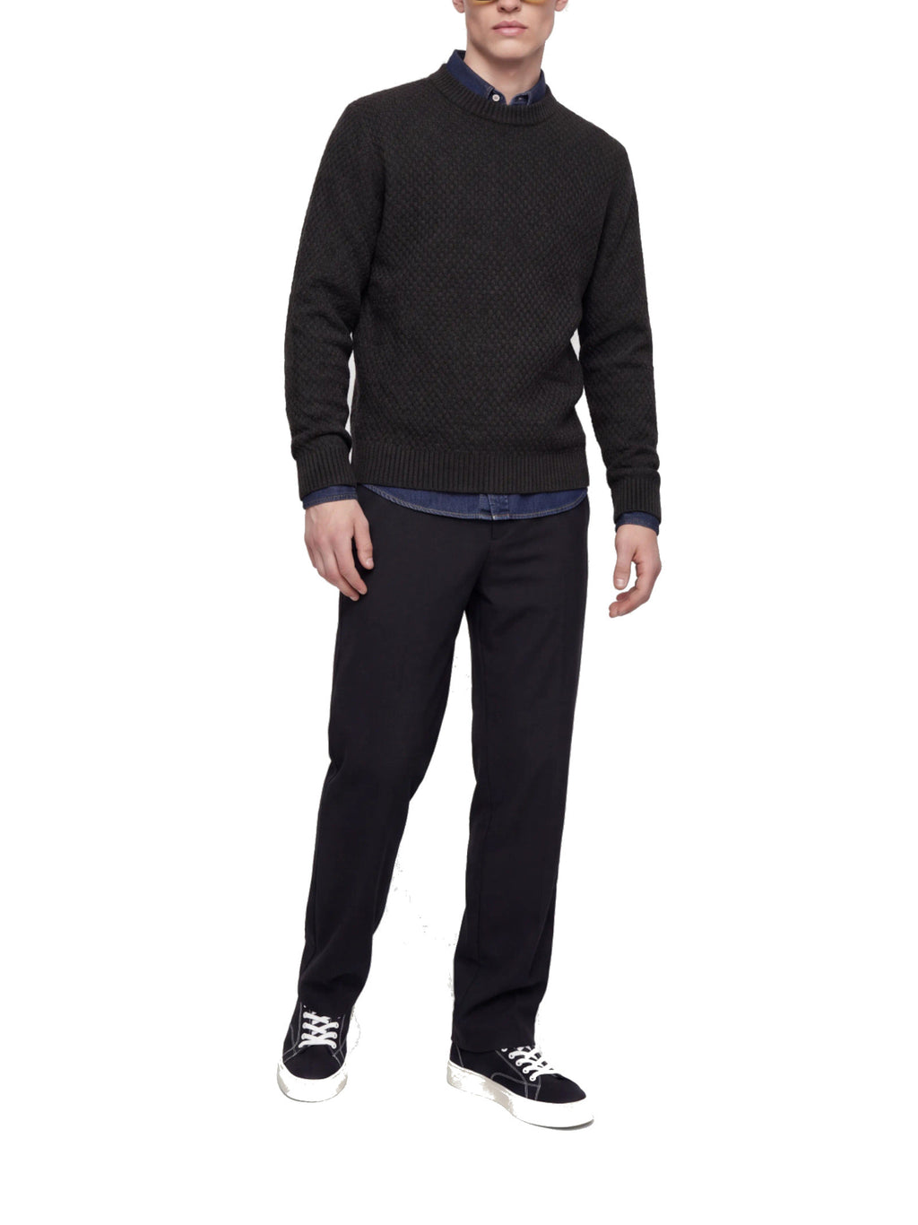 Maglia Jack & Jones Blake Antraciote 12299084 /Dark Grey Melange JACK & JONES 
