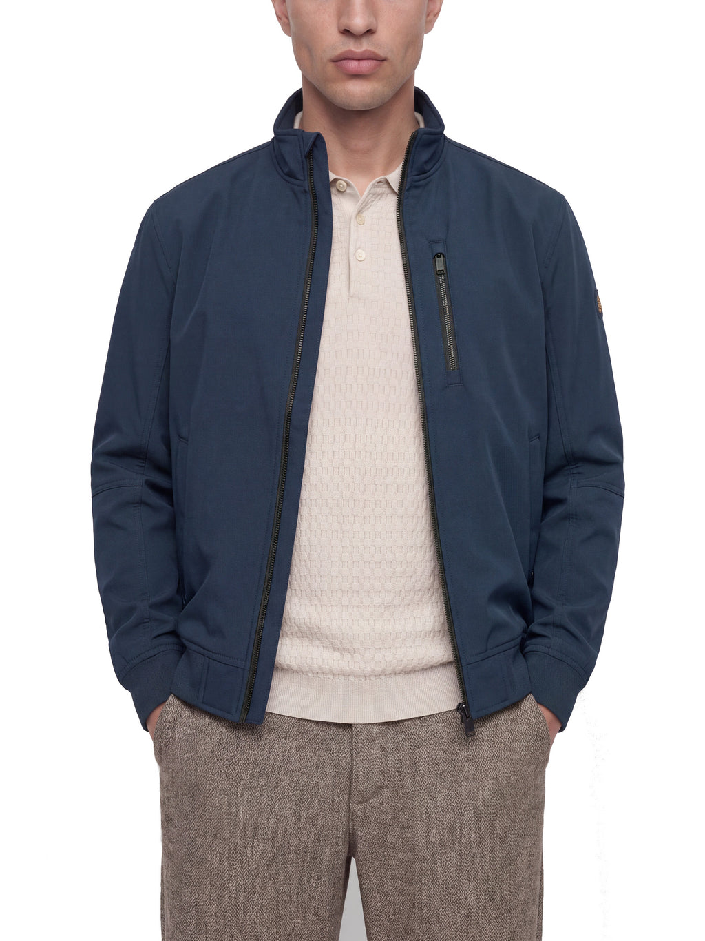 Bomber Jack & Jones Parker Blu softshell 12299150 /Sky Captain JACK & JONES 