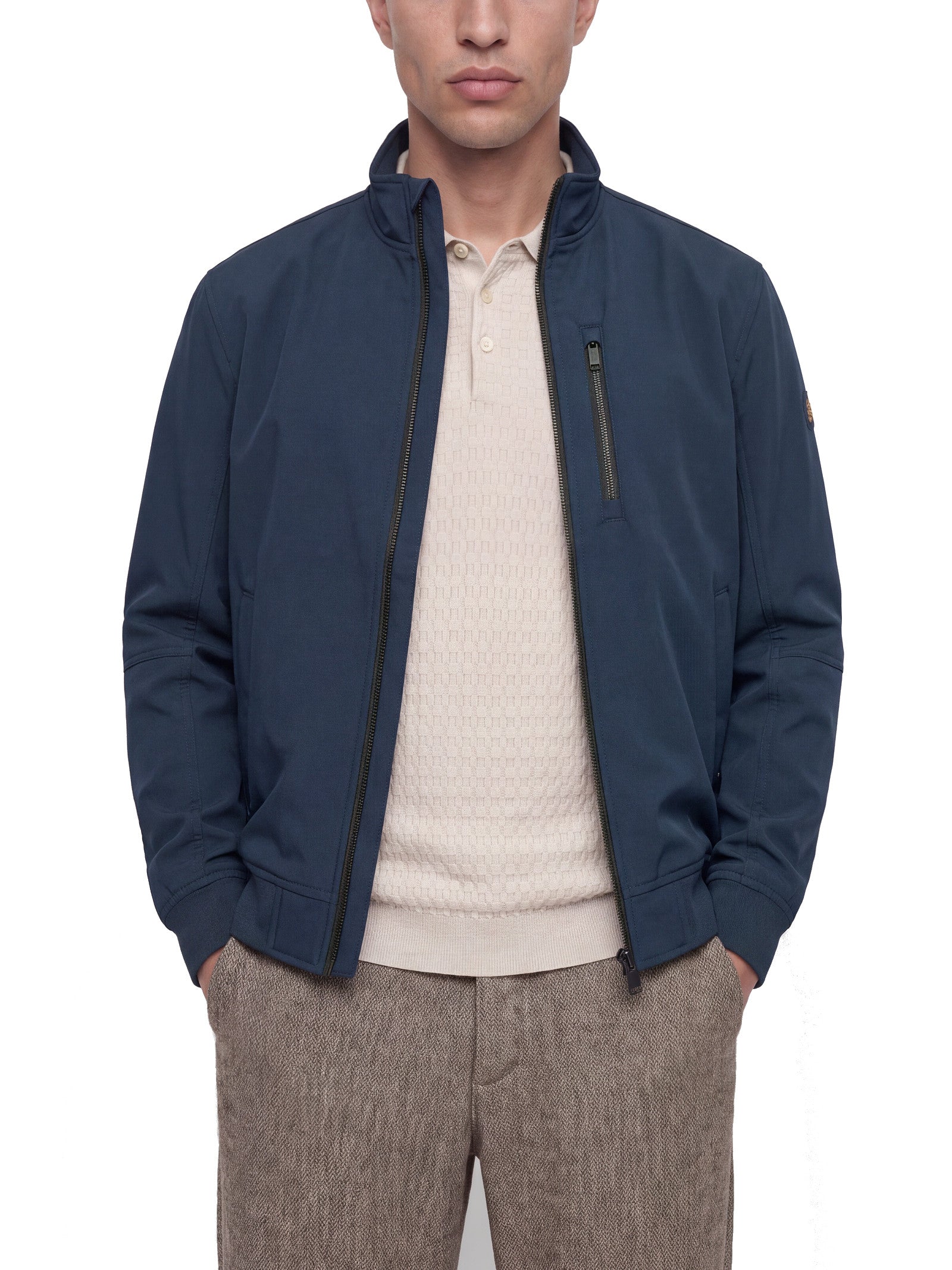 Bomber Jack & Jones Parker Blu softshell 12299150 /Sky Captain JACK & JONES 