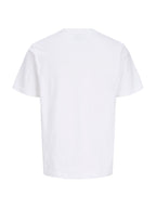T-shirt Jack & Jones Jacob Mattone con stampa frontale 12299153 /Bright White JACK & JONES 