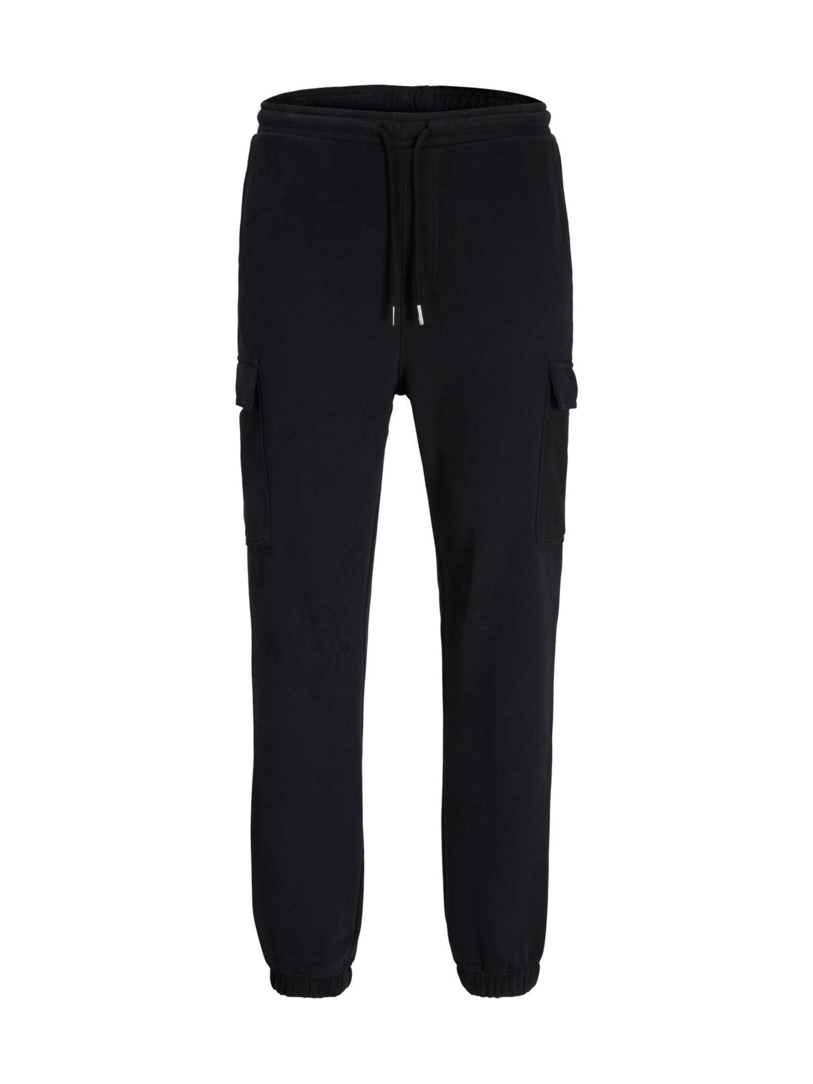 Pantalone Jack & Jones Kane Nero cargo in felpa 12299173 /Black JACK & JONES 