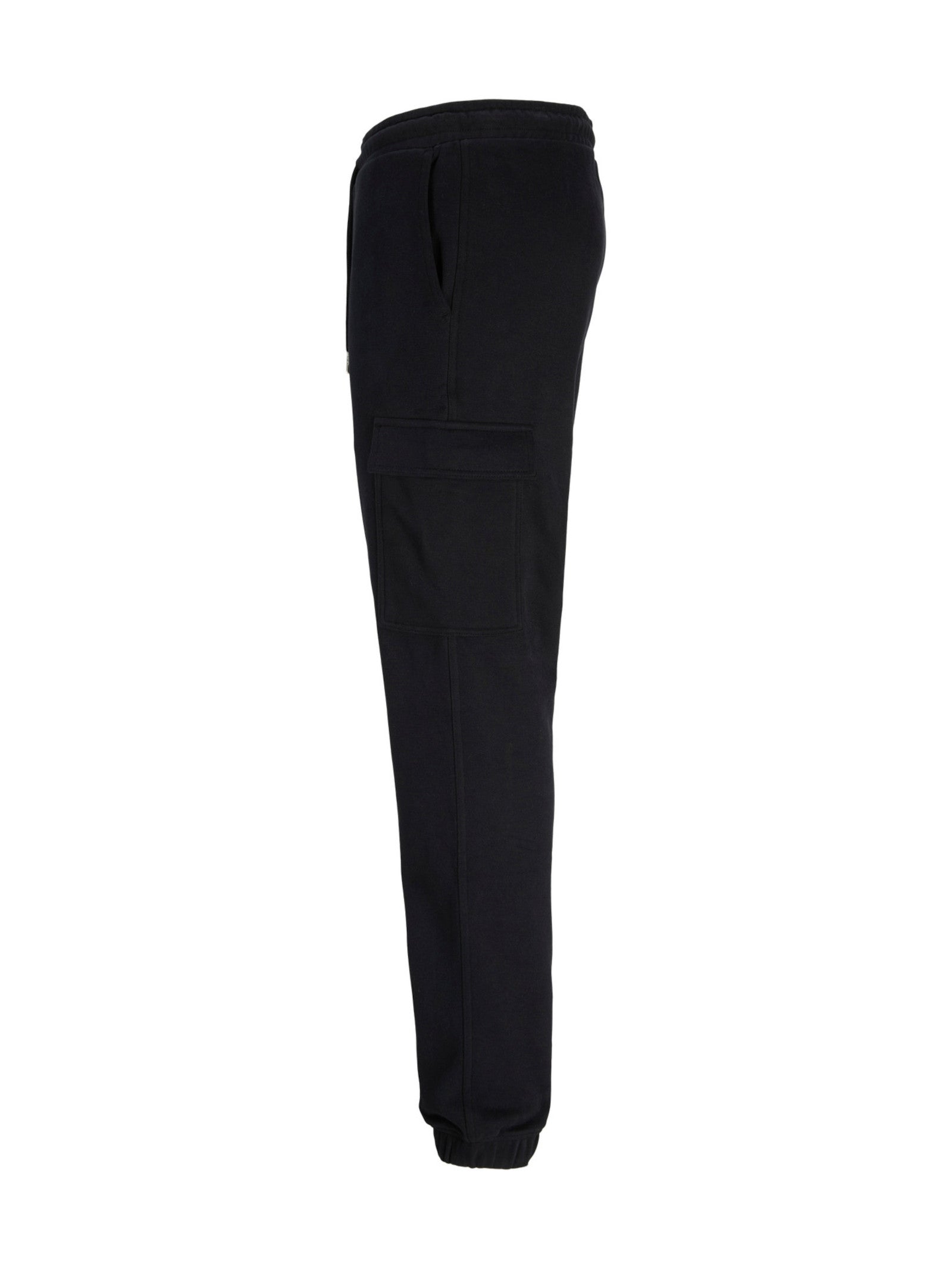 Pantalone Jack & Jones Kane Nero cargo in felpa 12299173 /Black JACK & JONES 