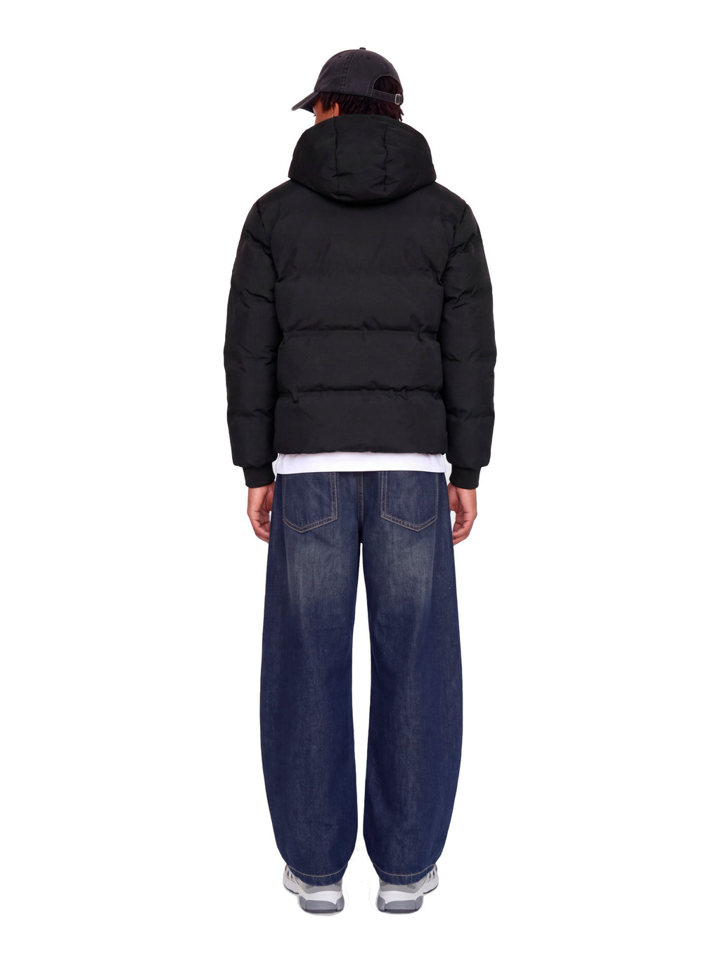 Piumino Jack & Jones Trace Nero con cappuccio 12299845 /Black JACK & JONES 