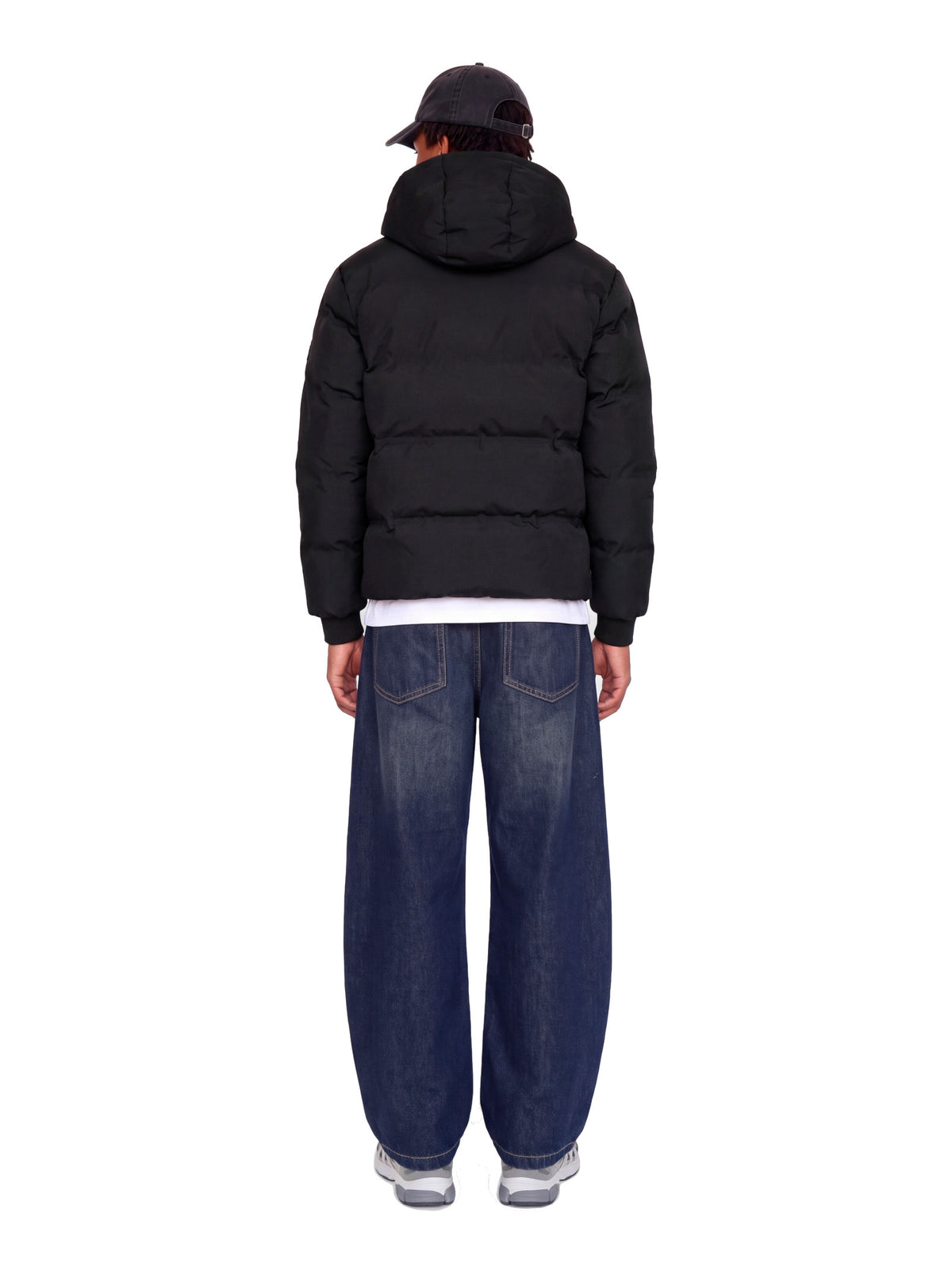 Piumino Jack & Jones Trace Nero con cappuccio 12299845 /Black JACK & JONES 