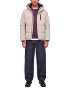 Piumino Jack & Jones Trace Beige con cappuccio 12299845 /Dove JACK & JONES 