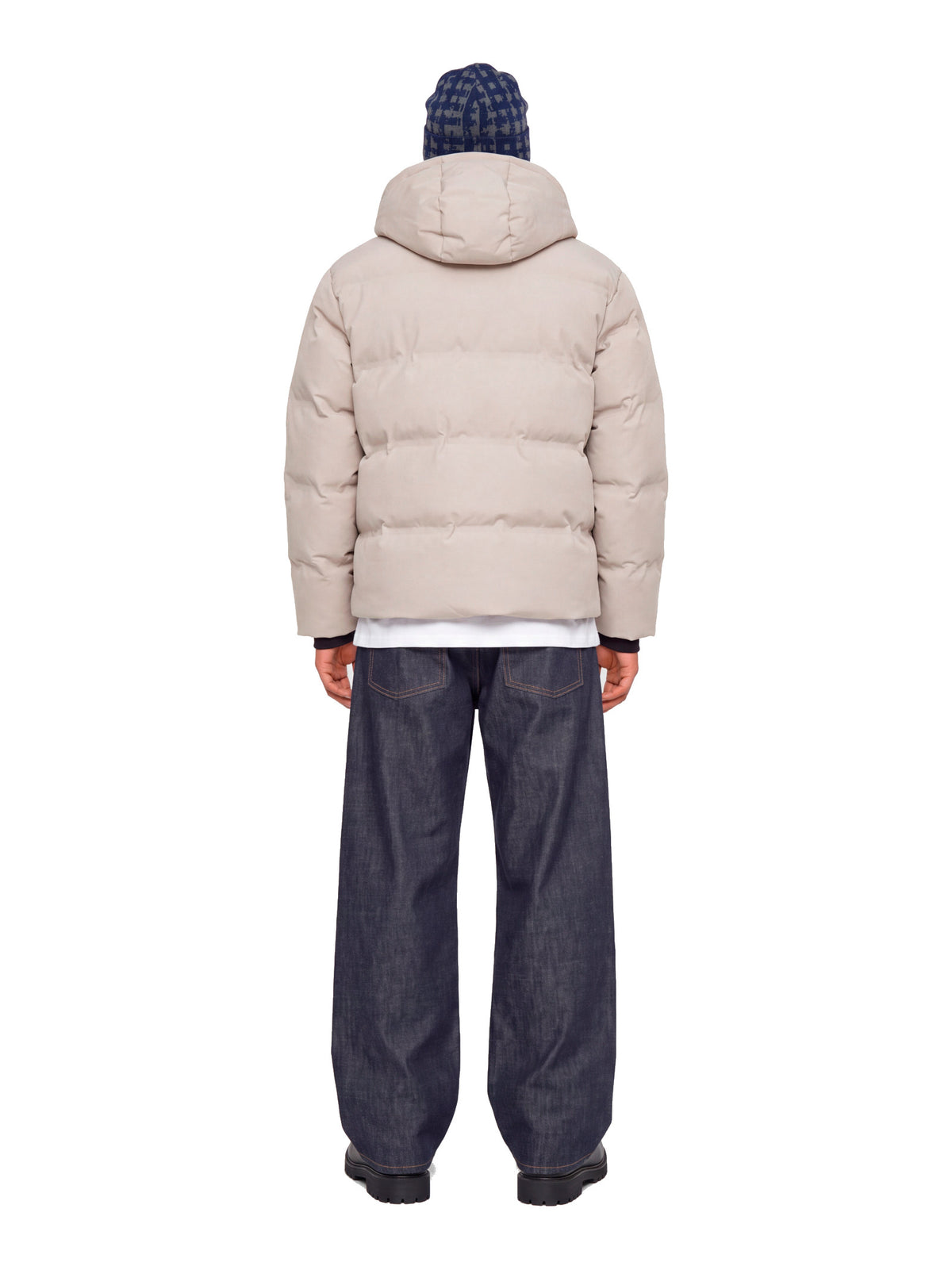 Piumino Jack & Jones Trace Beige con cappuccio 12299845 /Dove JACK & JONES 