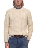Maglia Jack & Jones Luca Beige a trecce 12299945 /Parchment JACK & JONES 