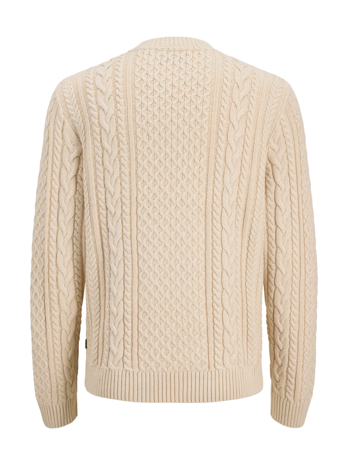 Maglia Jack & Jones Luca Beige a trecce 12299945 /Parchment JACK & JONES 