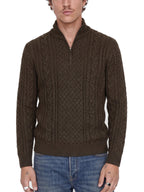 Maglia Jack & Jones Luca Marrone a trecce 12299947 /Ganache JACK & JONES 