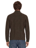 Maglia Jack & Jones Luca Marrone a trecce 12299947 /Ganache JACK & JONES 
