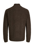 Maglia Jack & Jones Luca Marrone a trecce 12299947 /Ganache JACK & JONES 