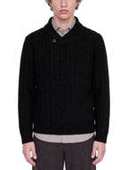 Maglia Jack & Jones Luca Nero a trecce 12299949 /Black JACK & JONES 