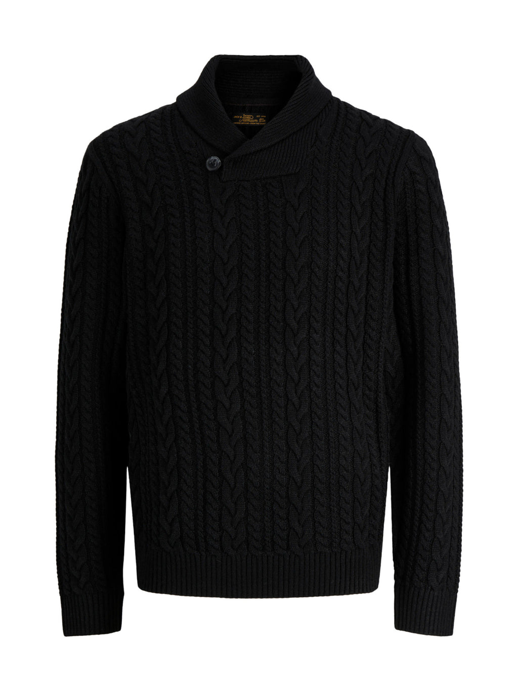 Maglia Jack & Jones Luca Nero a trecce 12299949 /Black JACK & JONES 