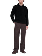 Maglia Jack & Jones Luca Nero a trecce 12299949 /Black JACK & JONES 
