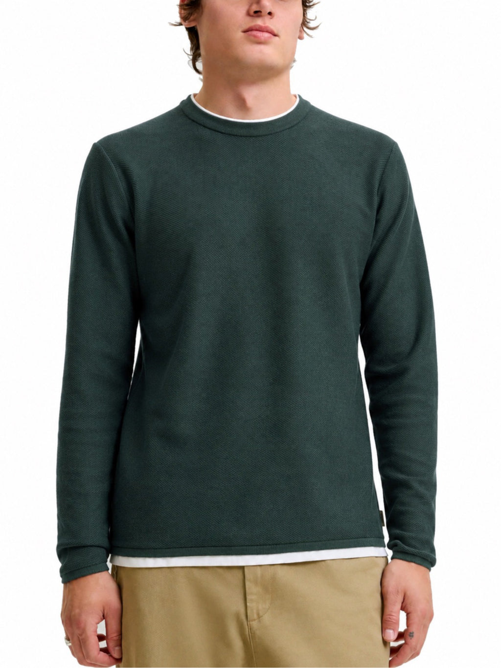 Maglia Jack & Jones Frederik Verde 12300021 /Pine Grove JACK & JONES 