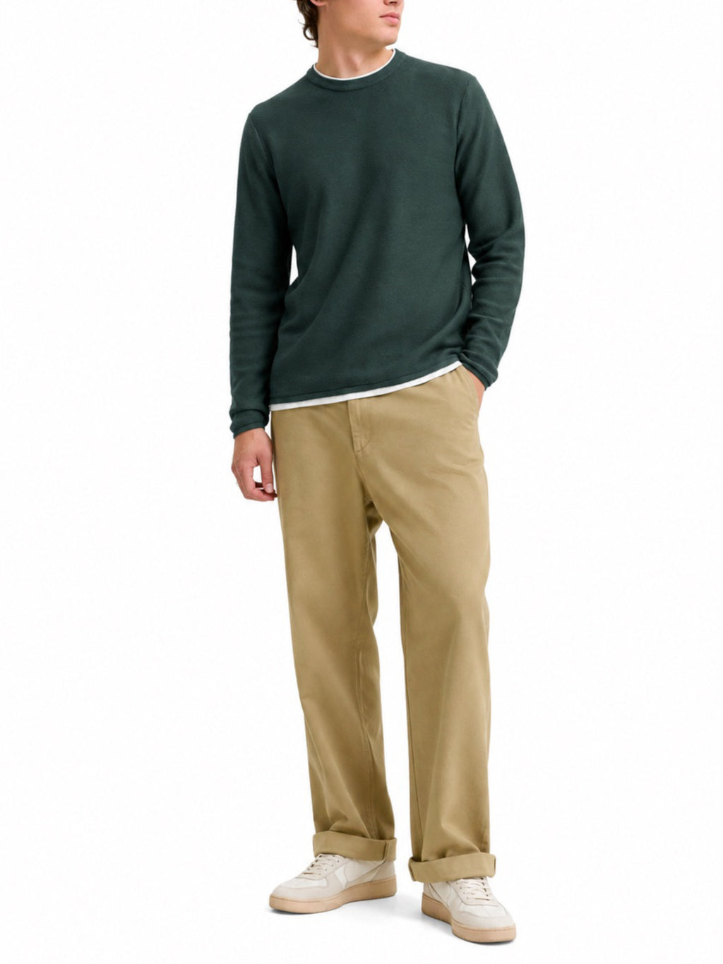 Maglia Jack & Jones Frederik Verde 12300021 /Pine Grove JACK & JONES 
