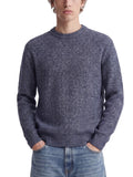 Maglione Jack & Jones Frederik Blu Melange girocollo 12300465 /Crown Blue JACK & JONES 