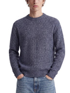 Maglione Jack & Jones Frederik Blu Melange girocollo 12300465 /Crown Blue JACK & JONES 