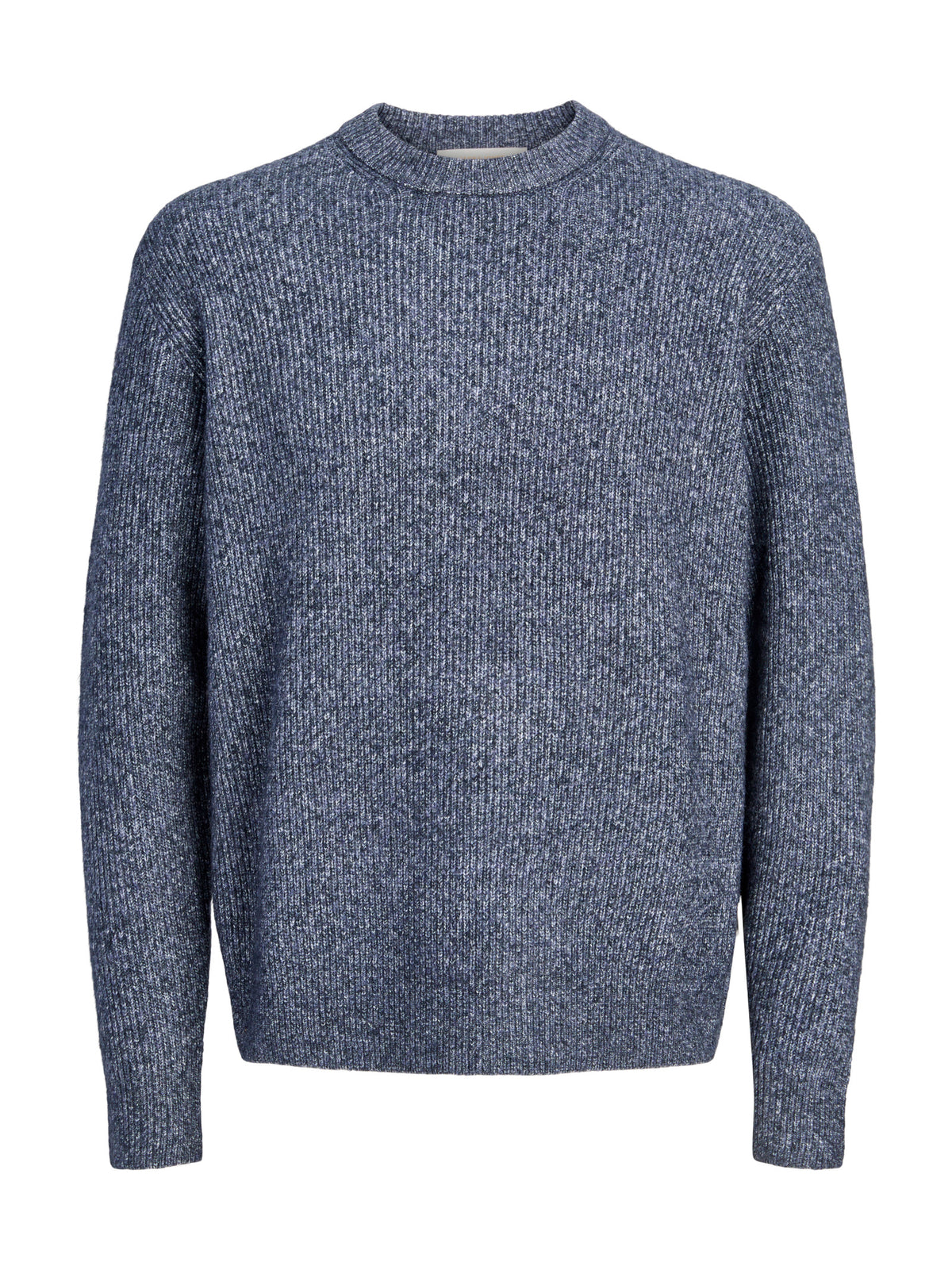 Maglione Jack & Jones Frederik Blu Melange girocollo 12300465 /Crown Blue JACK & JONES 