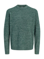 Maglione Jack & Jones Frederik Verde girocollo 12300465 /Laurel Wreath JACK & JONES 