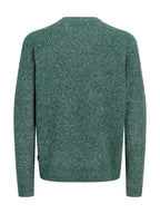 Maglione Jack & Jones Frederik Verde girocollo 12300465 /Laurel Wreath JACK & JONES 