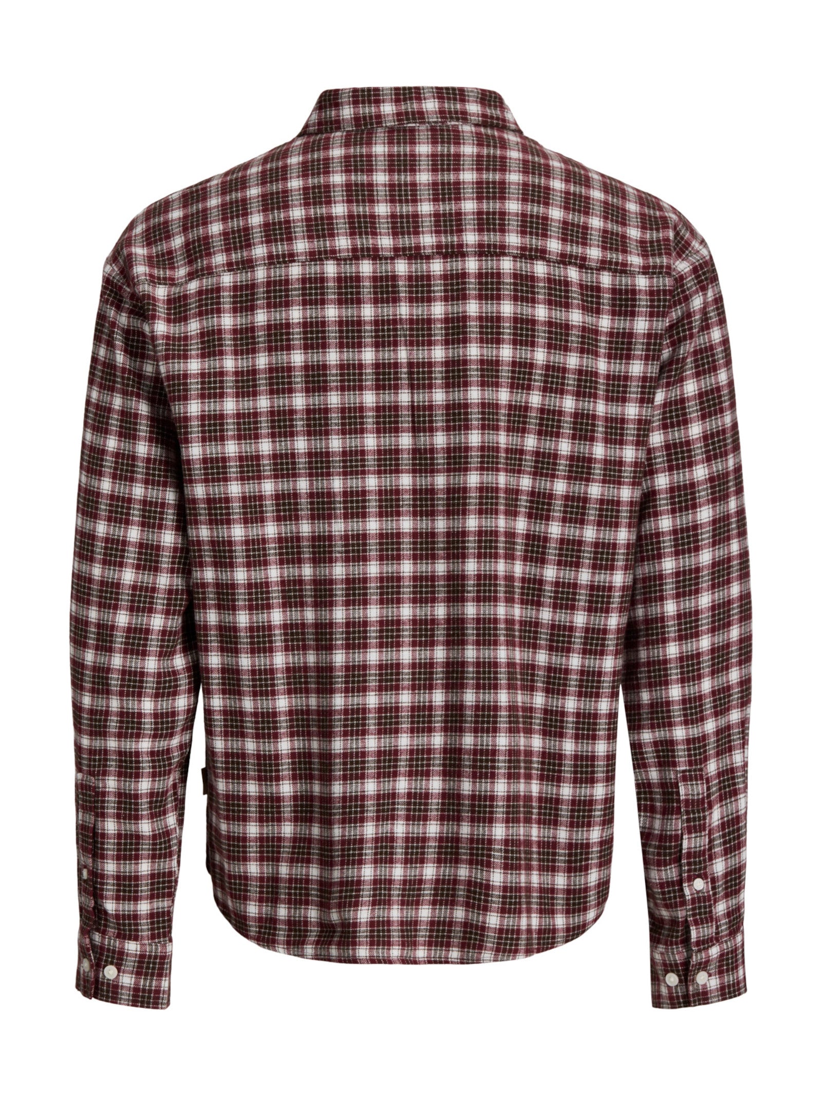 Camicia Jack & Jones Marrone/bordeauxFrederick a quadri 12301088 /Chocolate Truffle JACK & JONES 