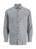 Camicia Jack & Jones Grigio Parker a maniche lunghe 12301151 /Black JACK & JONES 
