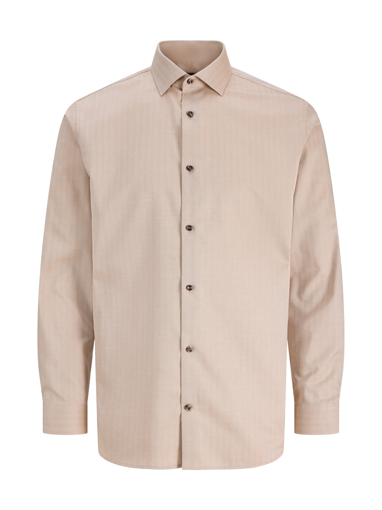 Camicia Jack & Jones Beige Parker a maniche lunghe 12301151 /Petrified Oak JACK & JONES 