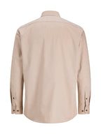 Camicia Jack & Jones Beige Parker a maniche lunghe 12301151 /Petrified Oak JACK & JONES 