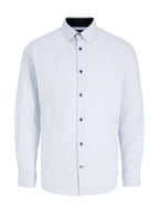 Camicia Jack & Jones Lester Bianco microfantasia 12301157 /BRIGHT WHITE JACK & JONES 