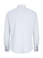 Camicia Jack & Jones Lester Bianco microfantasia 12301157 /BRIGHT WHITE JACK & JONES 