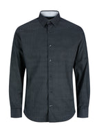 Camicia Jack & Jones Lester Blu microfantasia 12301157 /DARK NAVY JACK & JONES 