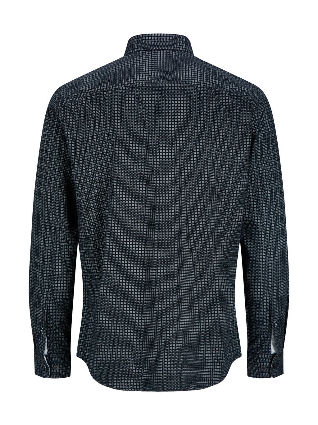 Camicia Jack & Jones Lester Blu microfantasia 12301157 /DARK NAVY JACK & JONES 