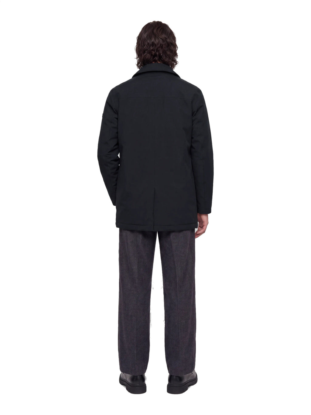 Cappotto Jack & Jones Devon Nero 12301270 /Black JACK & JONES 
