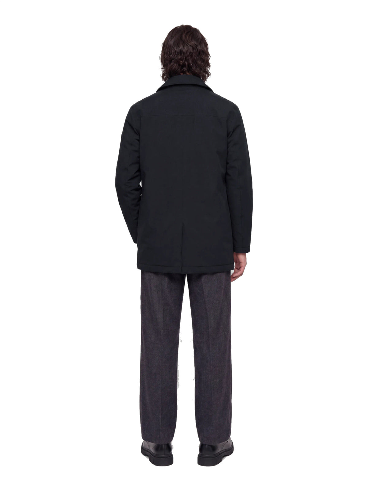Cappotto Jack & Jones Devon Nero 12301270 /Black JACK & JONES 