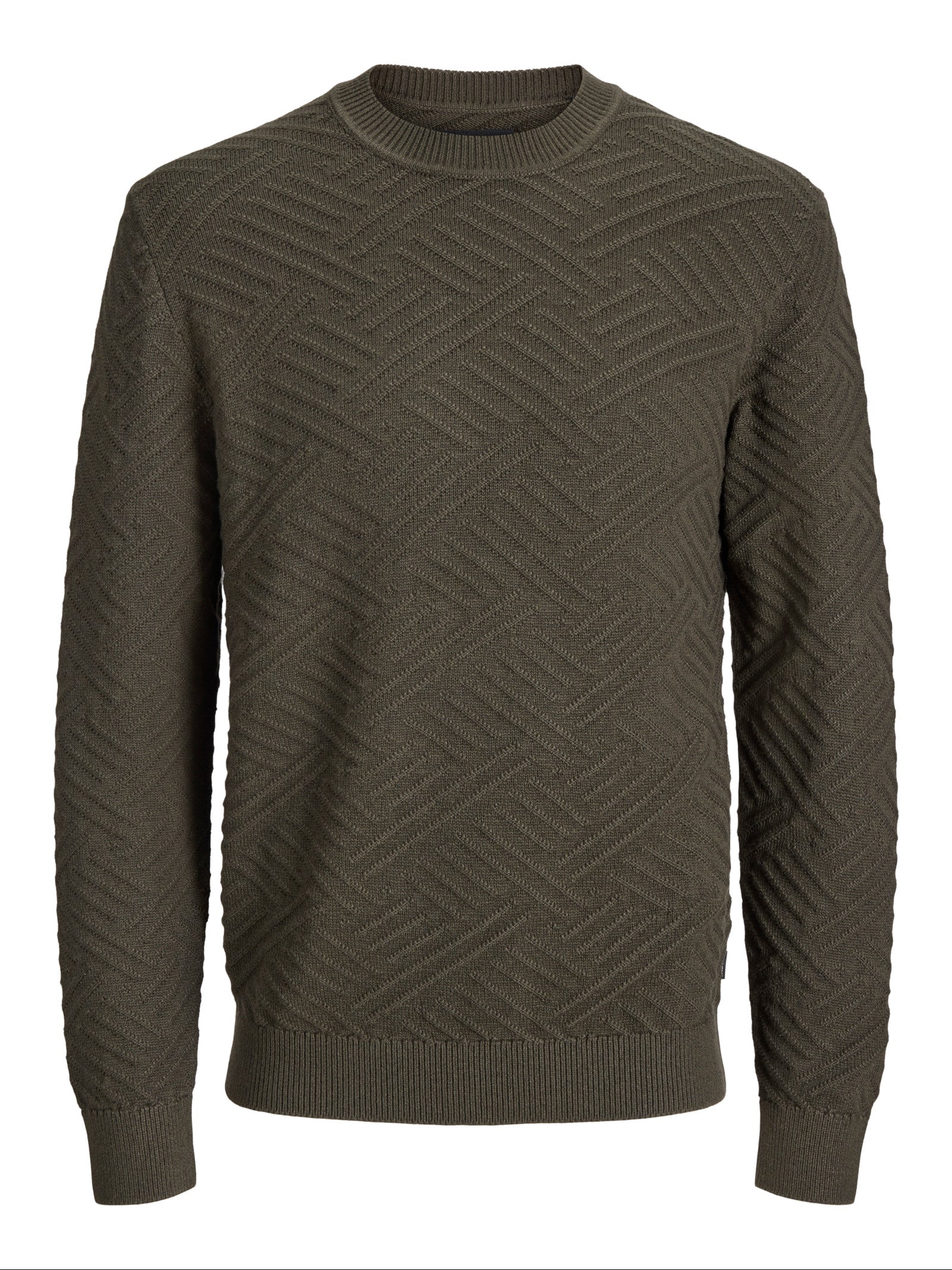 Maglia Jack & Jones Verde Cole lavorata 12301702 /Forest Night JACK & JONES 